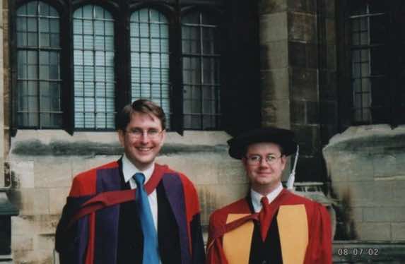 Graduated 2001. Thesis: "Wavelet Methods for Time Series and Spatial Data". Now Professor at Lancaster University